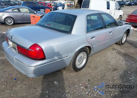 2002 Mercury Grand Marquis Ls from USA, damaged, VIN 2MEFM75W52X617675
